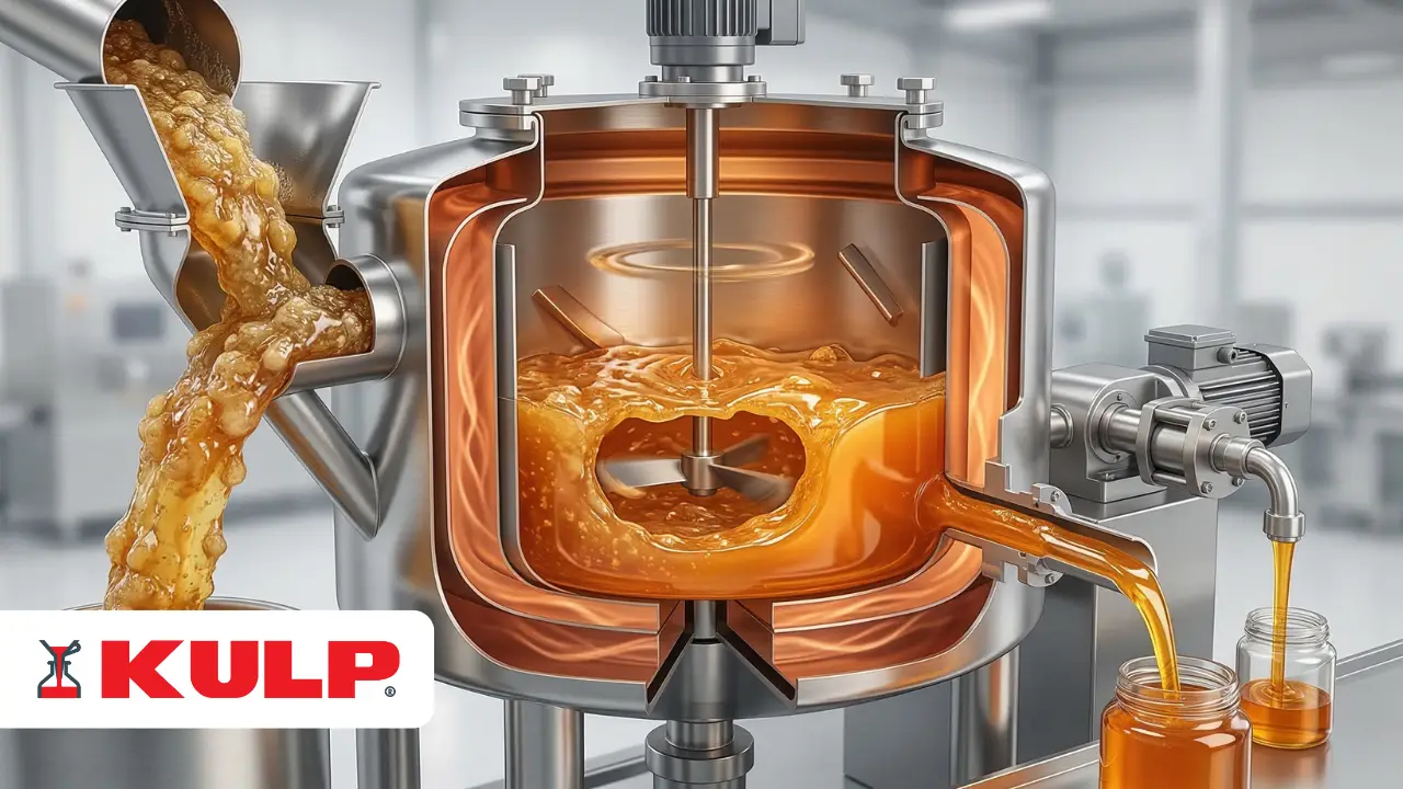 Crystallization Problem in Honey Filling Heated Funnel and Double-Walled Tank Technology