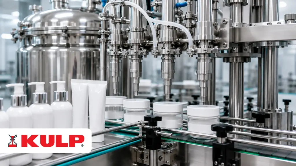 Hygiène dans le Secteur Cosmétique : Des Machines Faciles à Nettoyer et Conformes aux Normes GMP