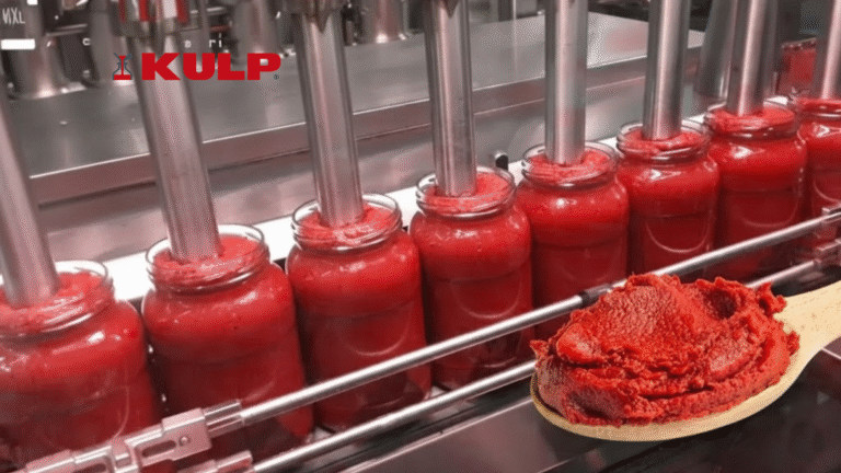 Domates Salçası Dolum Hattı